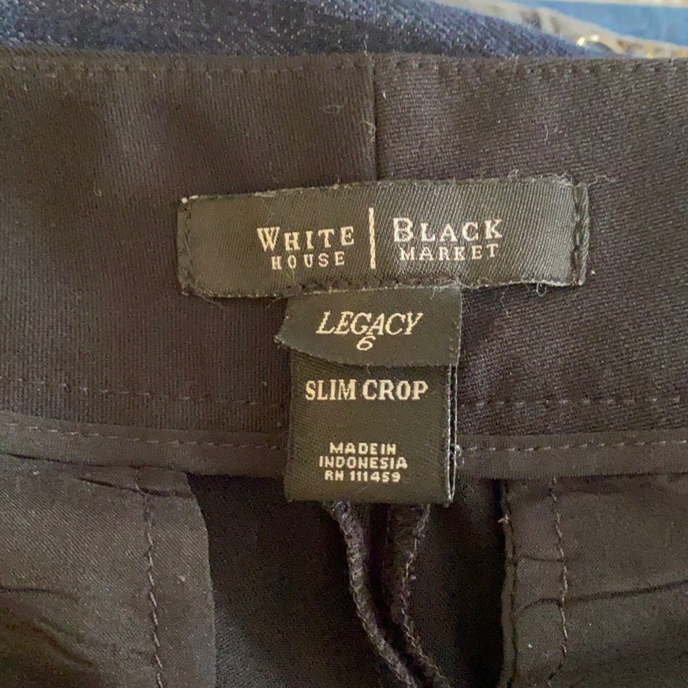 Size 6 slim crop pants